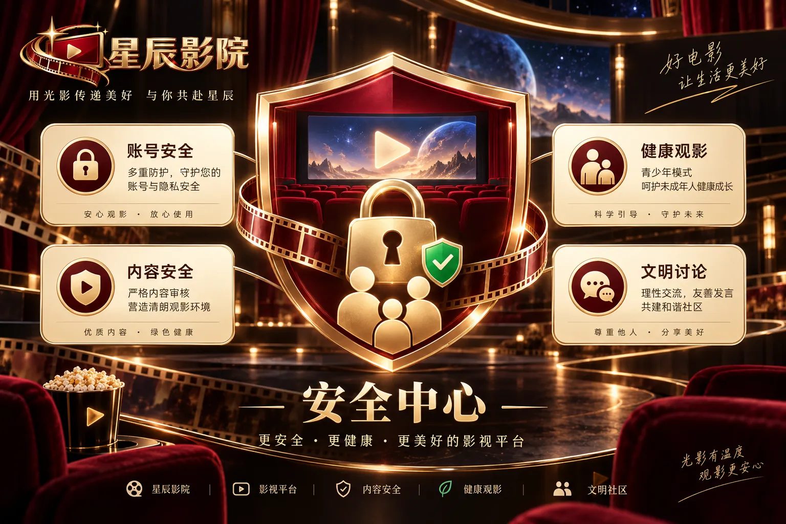 影视平台内容安全与健康观影说明